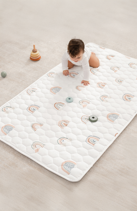 Premium Play Mat with Non-Slip Bottom, Rectangle