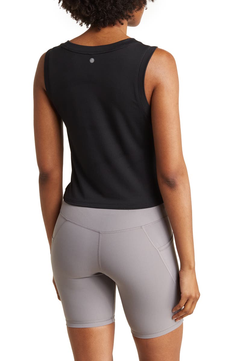 YOGALICIOUS Supersoft Sideline Twist Tank, Alternate, color, 