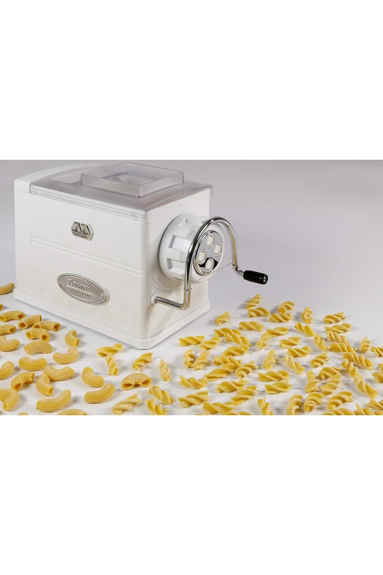 Regina Pasta Maker, White, Alternate, color, Silver