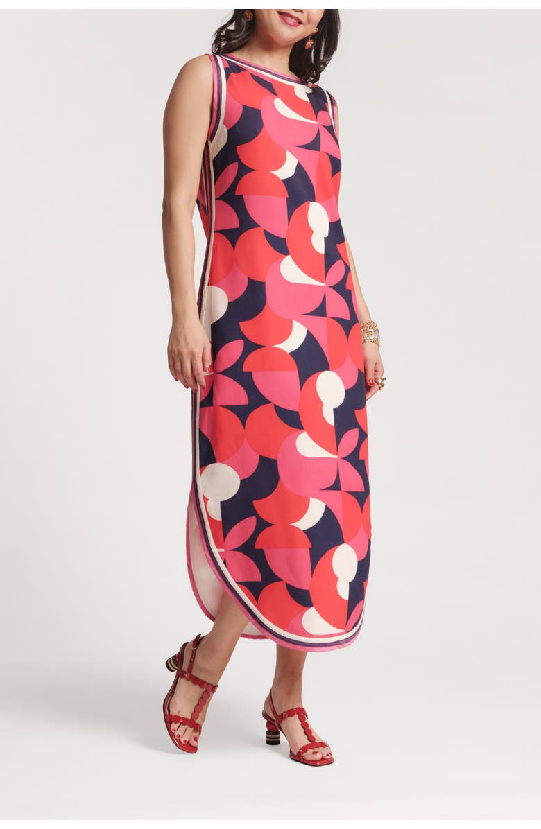 Frances Valentine Selena Maxi Dress Kaleidoscope, Main, color, Pink/Purple/Multi