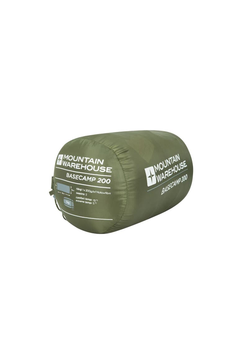 Basecamp 200 Summer Sleeping Bag, Alternate, color, Green