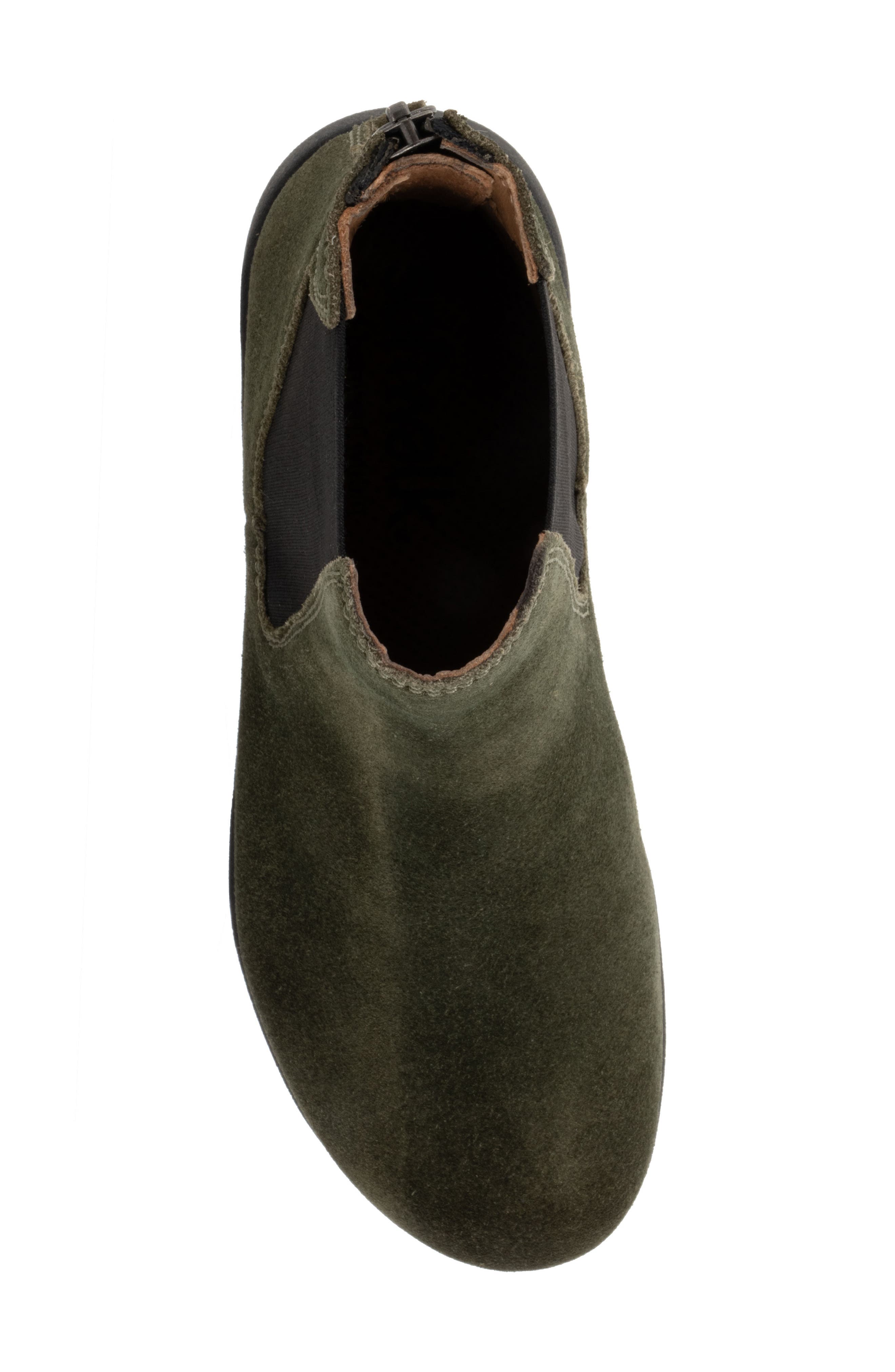 Albany Chelsea Boot, Alternate, color, DARK GREEN