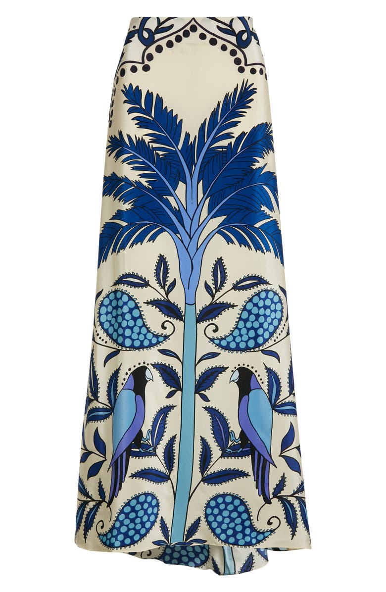 Johanna Ortiz Cubmia Sobre El Mar Silk Maxi Skirt, Alternate, color,