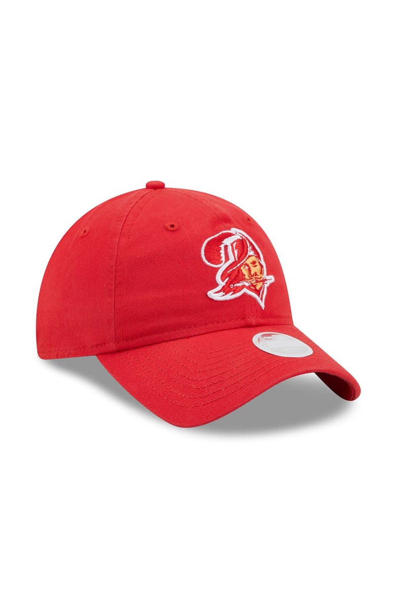 New Era Women's New Era Red Tampa Bay Buccaneers Core Classic 2.0 9TWENTY Adjustable Hat, Alternate, color, 