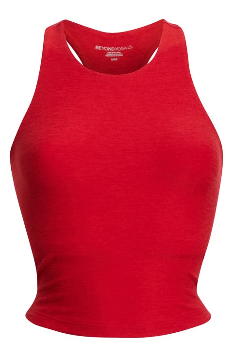 Spacedye Racerback Crop Top