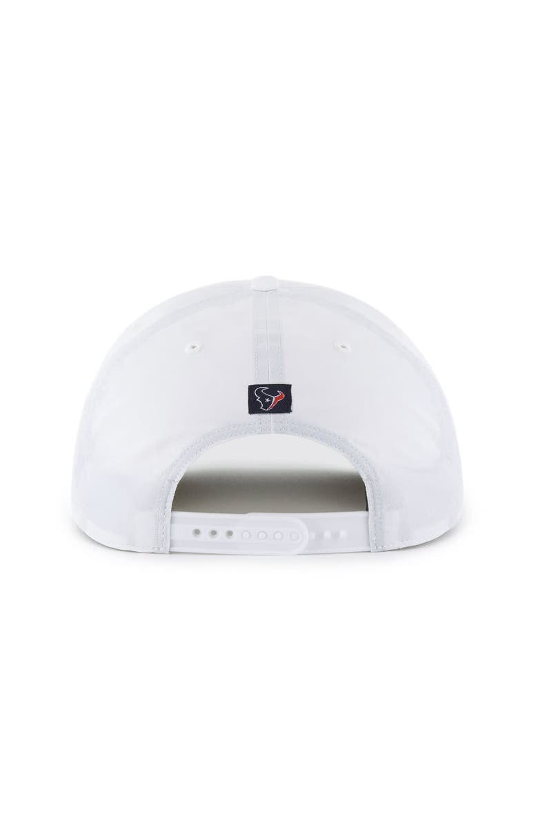 '47 Men's '47 White Houston Texans Brrr Fairway Hitch Adjustable Hat, Alternate, color, White