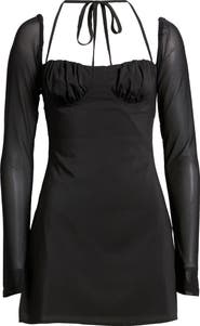 Princess Polly Dyer Underwire Long Sleeve Minidress