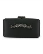 BADGLEY MISCHKA Lexi Crystal Bow Minaudiere