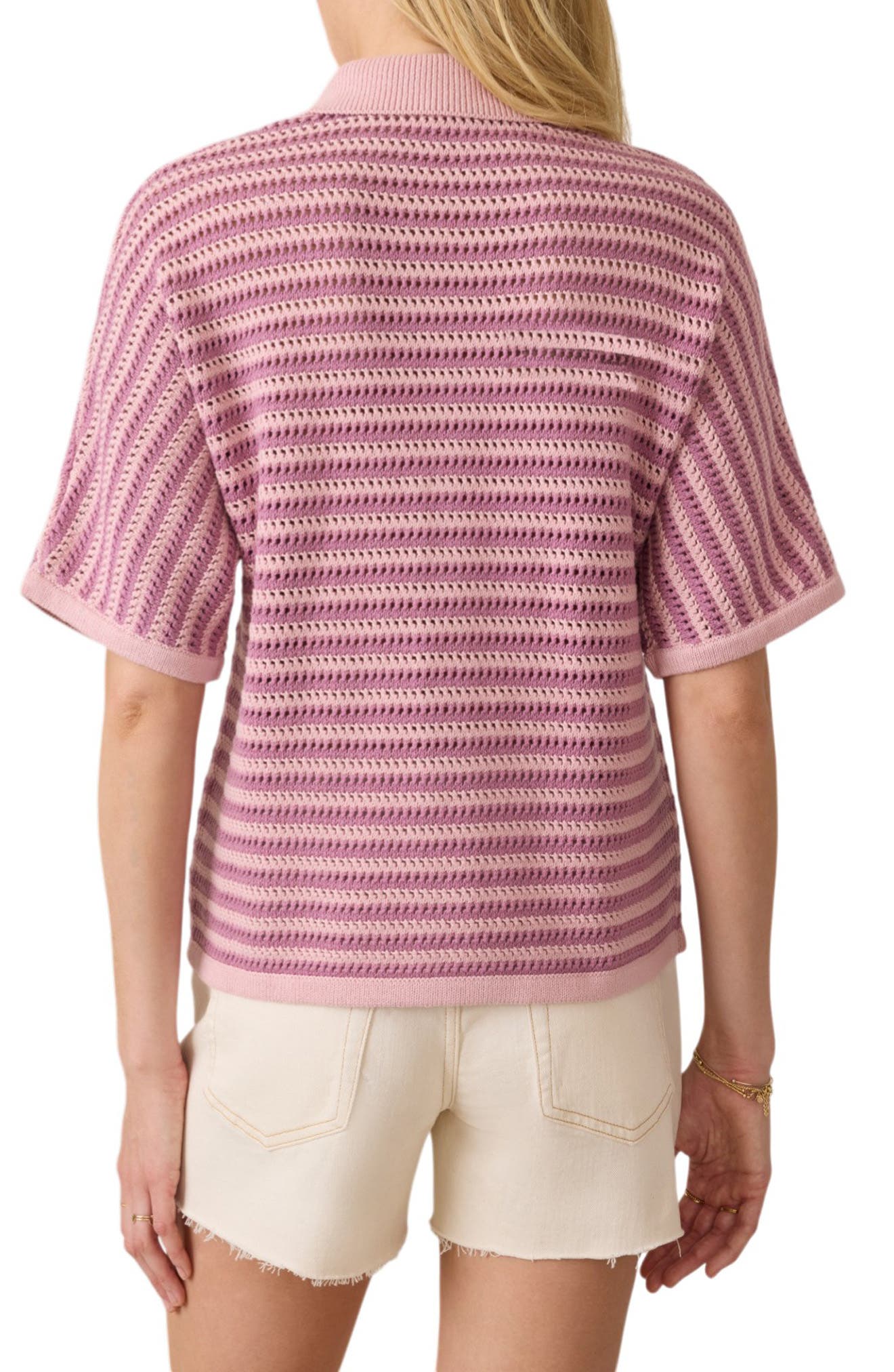 Seacoast Open Stitch Cotton Shirt - image 2