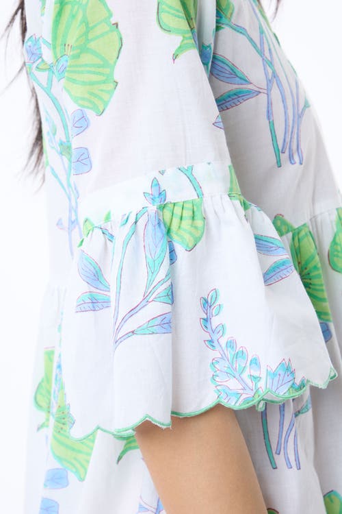 Calypso St Barth Calypso St. Barth Mykono Dress In Green/blue