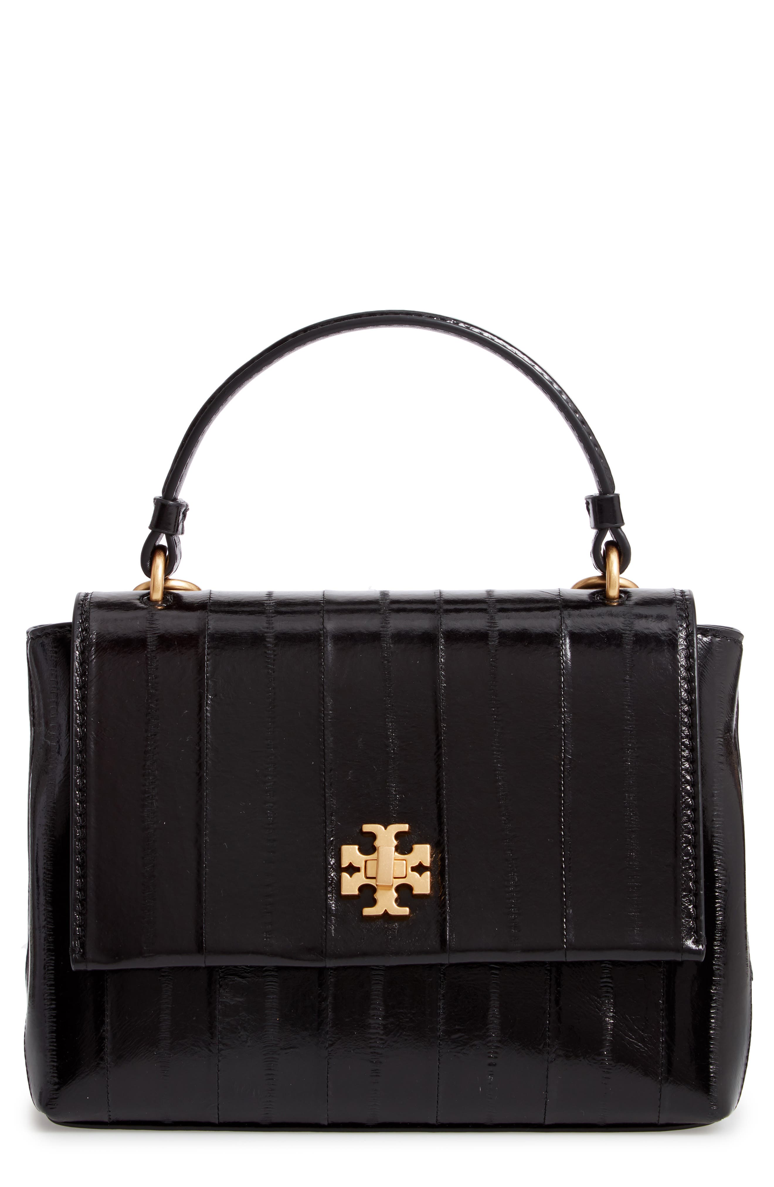 Tory Burch Kira Eelskin Satchel, Main, color, 