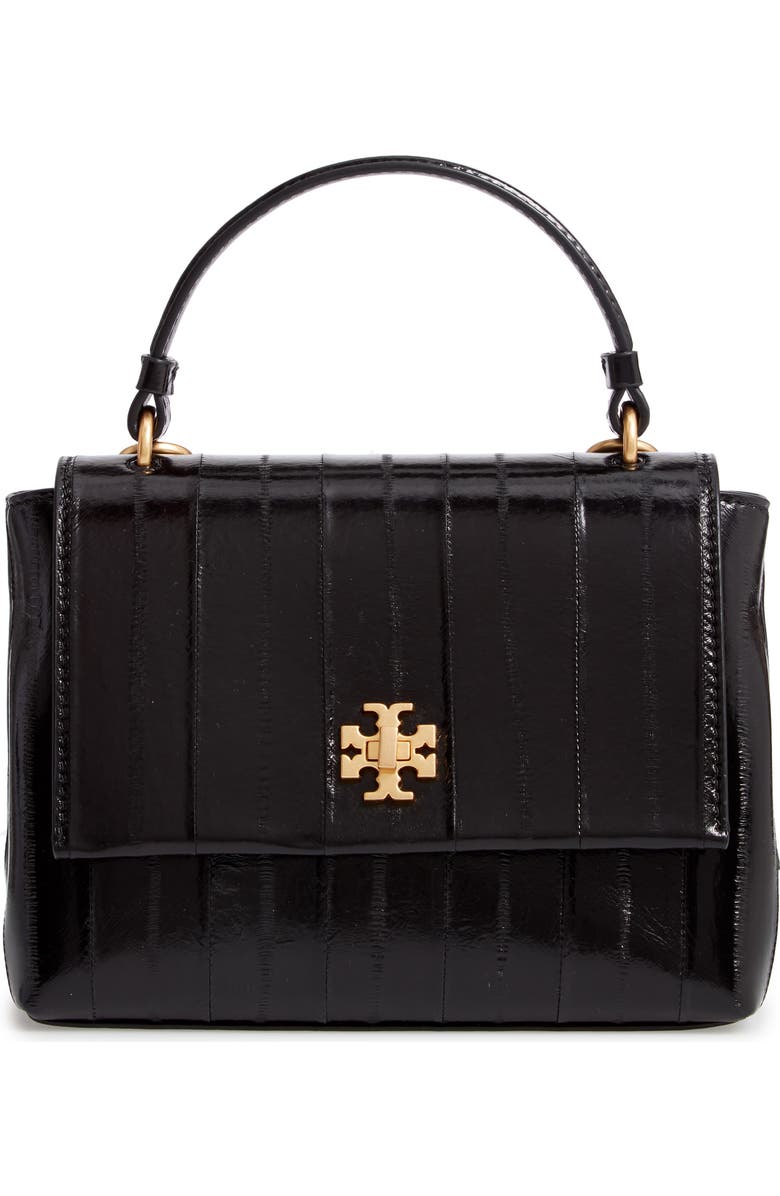 Tory Burch Kira Eelskin Satchel, Main, color,