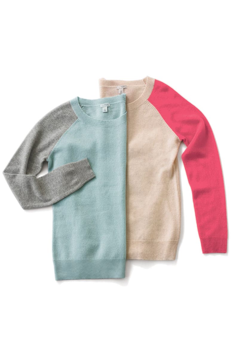 Halogen<sup>®</sup> Cashmere Crewneck Sweater, Alternate, color, 