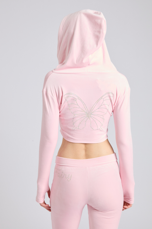 Sparkl Tracksuit Jacket In Pink