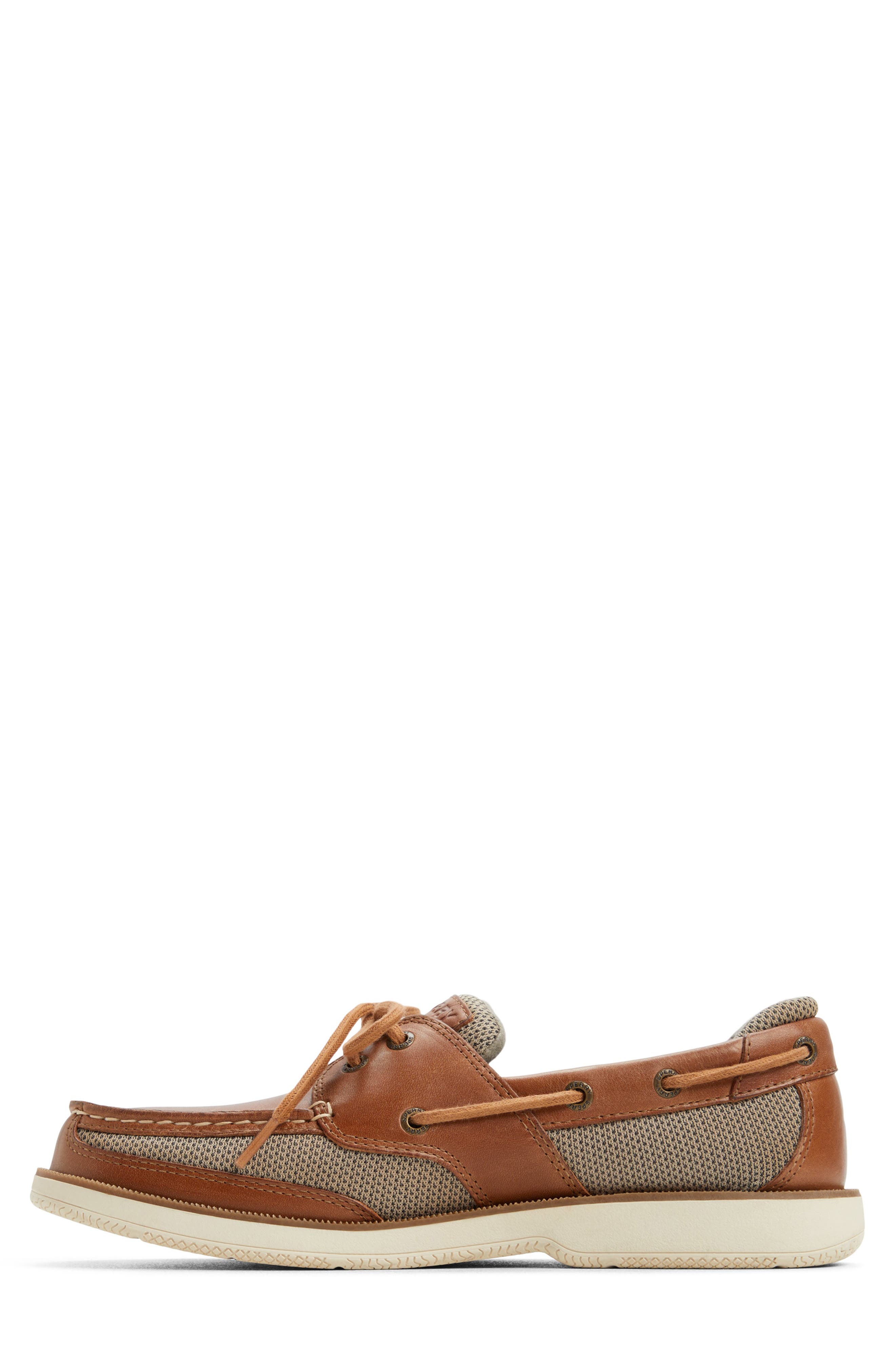 Surveyor 2-Eye Boat Shoe, Alternate, color, MEDIUM BEIGE