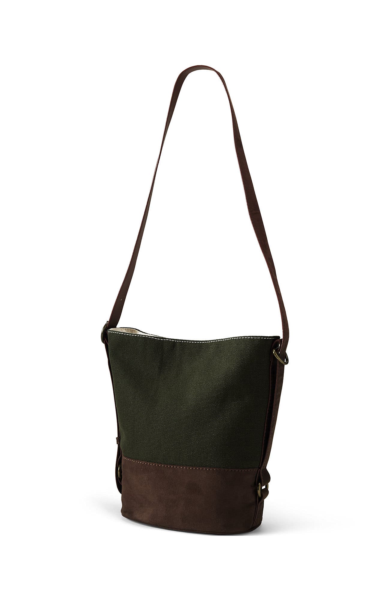 Bucket Bag, Main, color, Olive Green/Brown