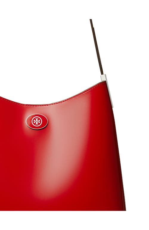 Tory Burch Robinson Spazzolato Leather Hobo Bag