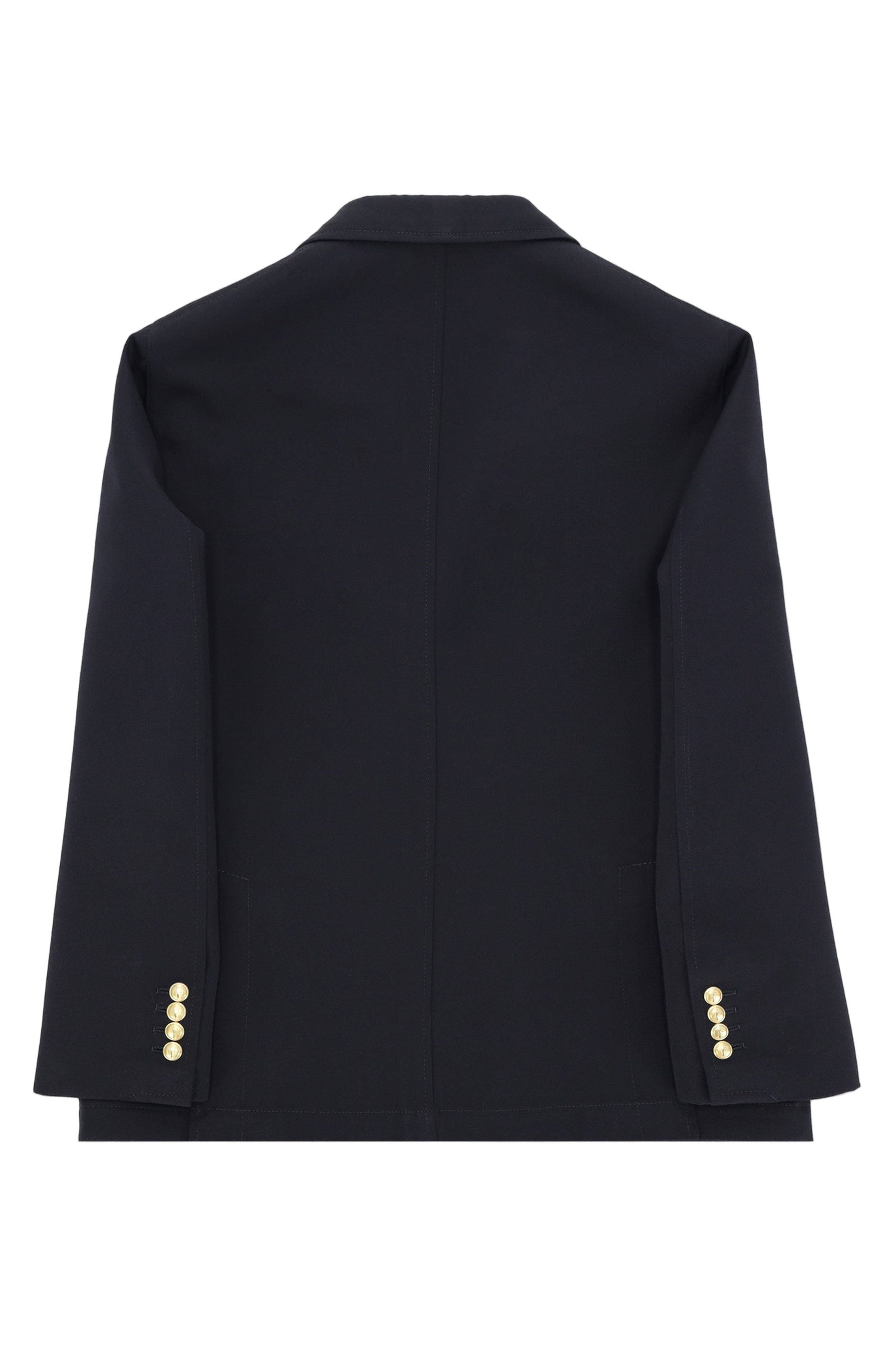Classic Double-Breasted Wool Blazer - image 2