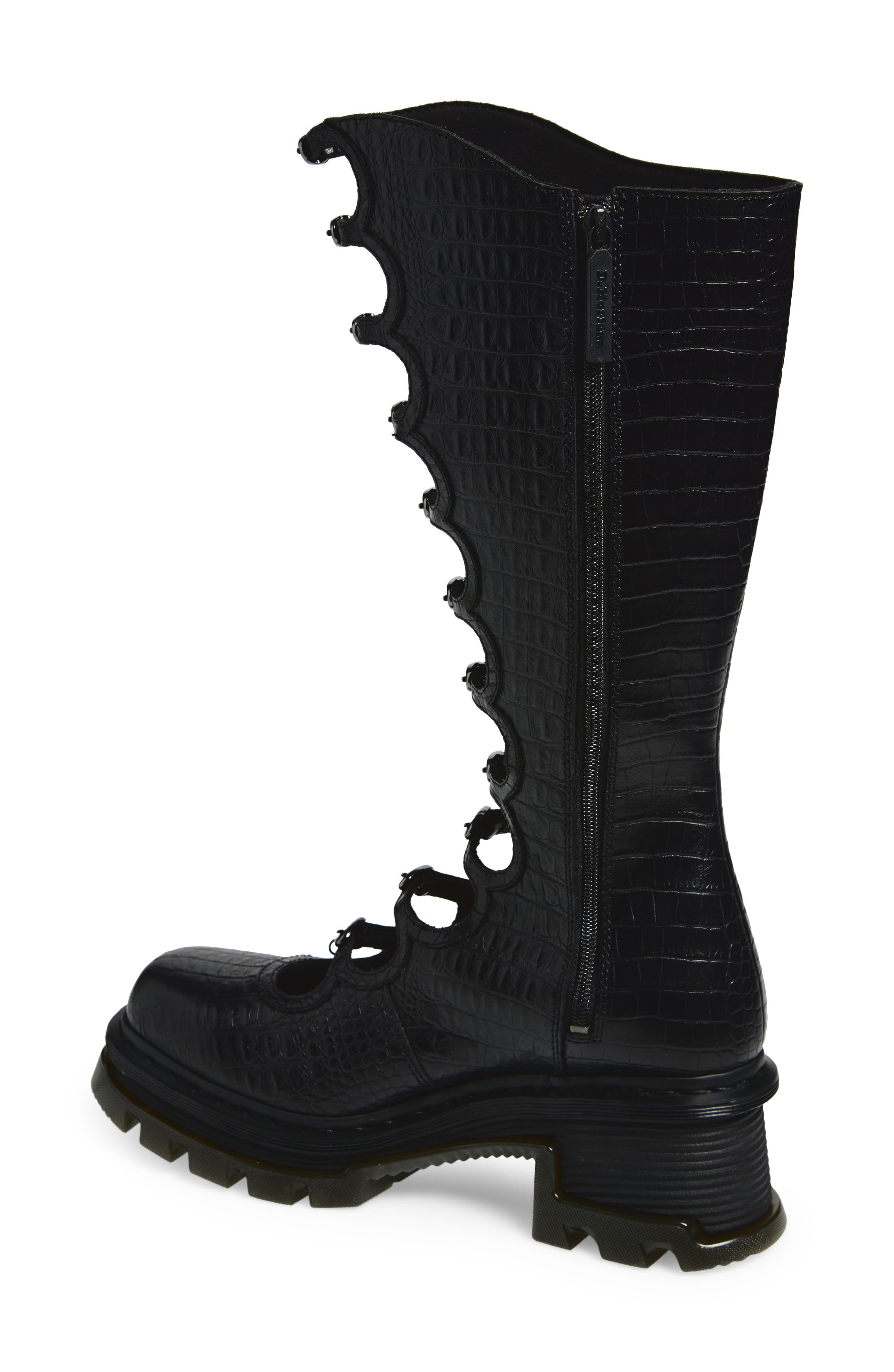 Dr. Martens x Marc Jacobs Kiki Cutout Lug Boot, Alternate, color, 
