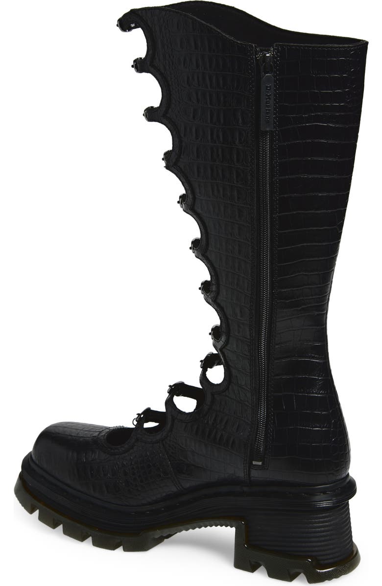Dr. Martens x Marc Jacobs Kiki Cutout Lug Boot, Alternate, color,