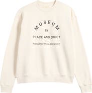 Museum of Peace & Quiet Logo Sweatshirt