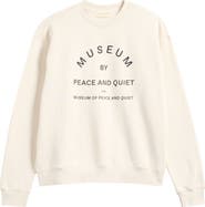 Museum of Peace & Quiet Logo Sweatshirt