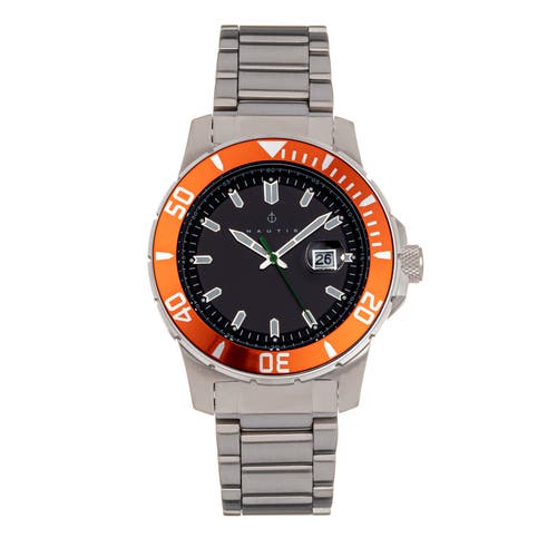 Nautis Men's Admiralty Pro 200 Watch In Metallic
