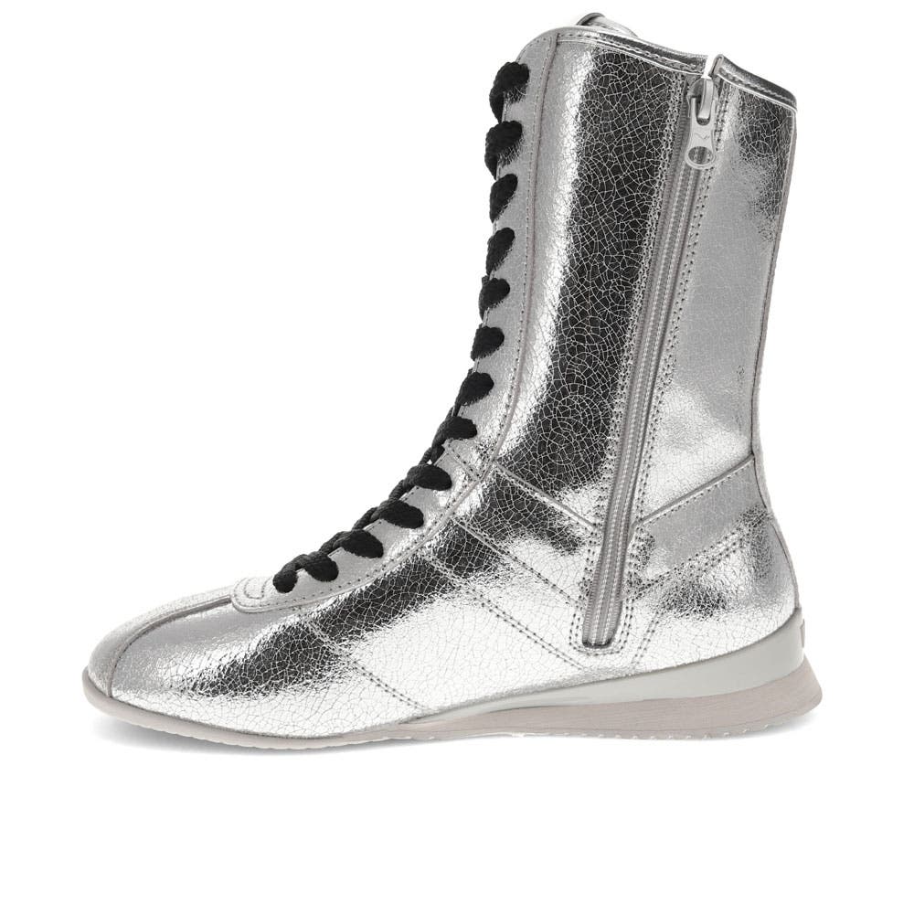 PONY KO-80 High Vintage Metallic Sneakers, Alternate, color, 