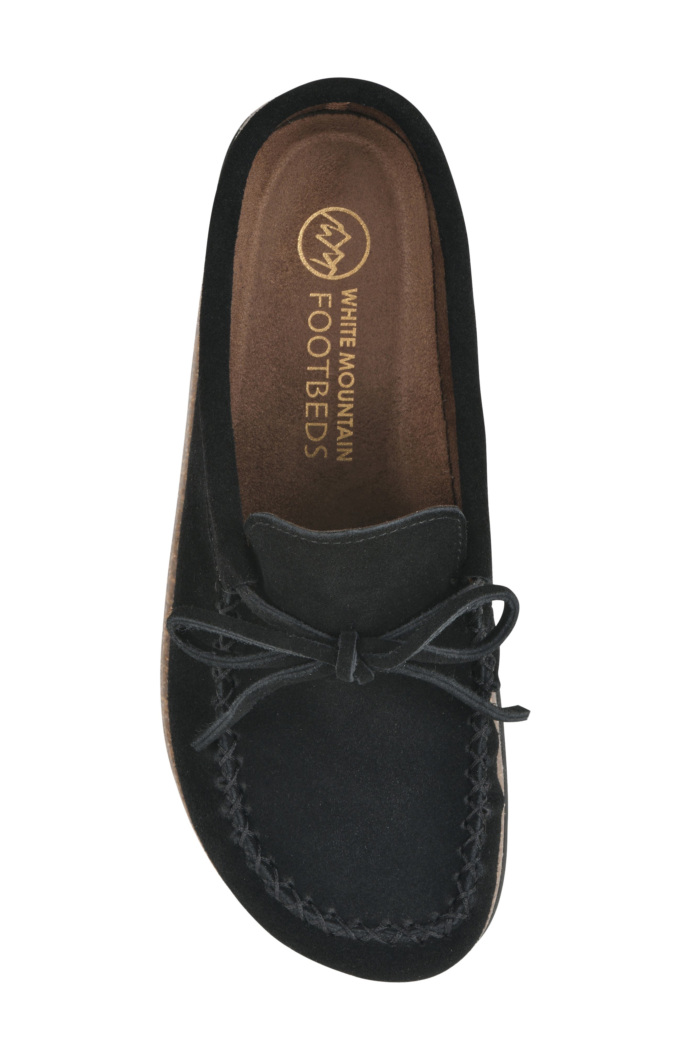 Bayhead Clog, Alternate, color, BLACK/ SUEDE