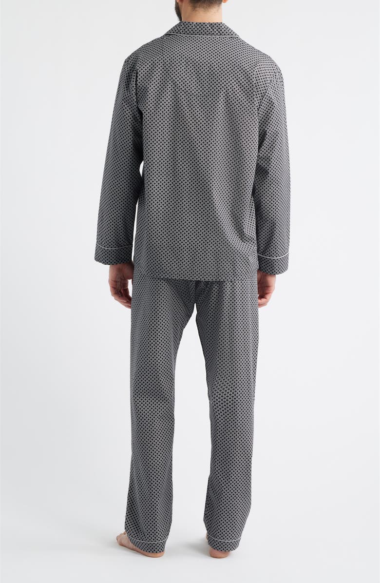 Majestic International Santuary Cotton Sateen Pajamas, Alternate, color, Black