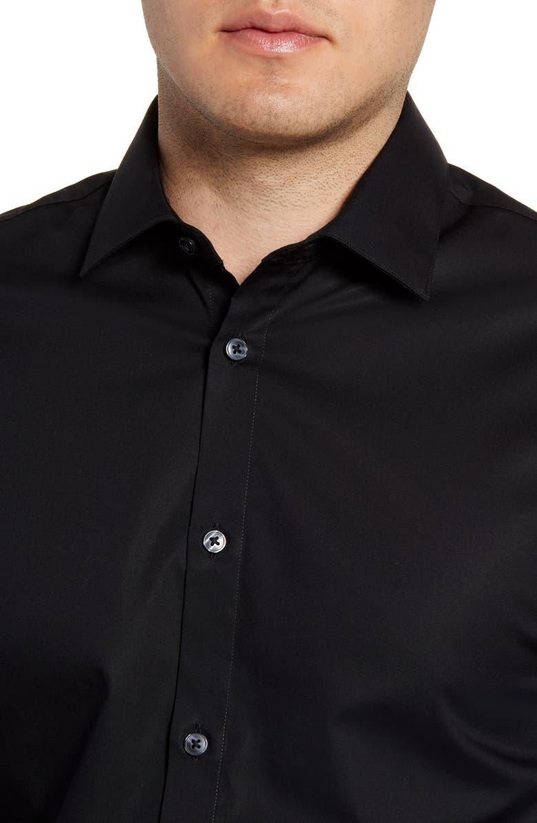 John Varvatos Star USA Slim Fit Solid Dress Shirt, Alternate, color,