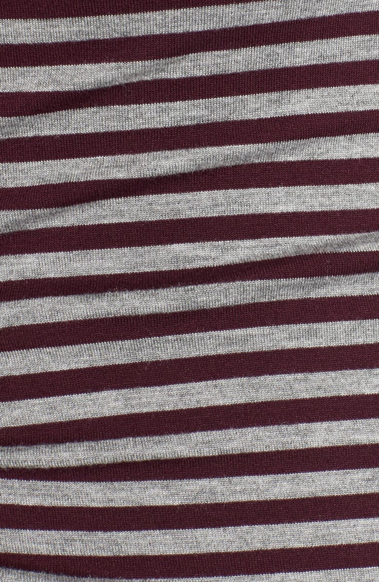 Isabella Oliver Arlington Stripe Maternity Tee, Alternate, color, 