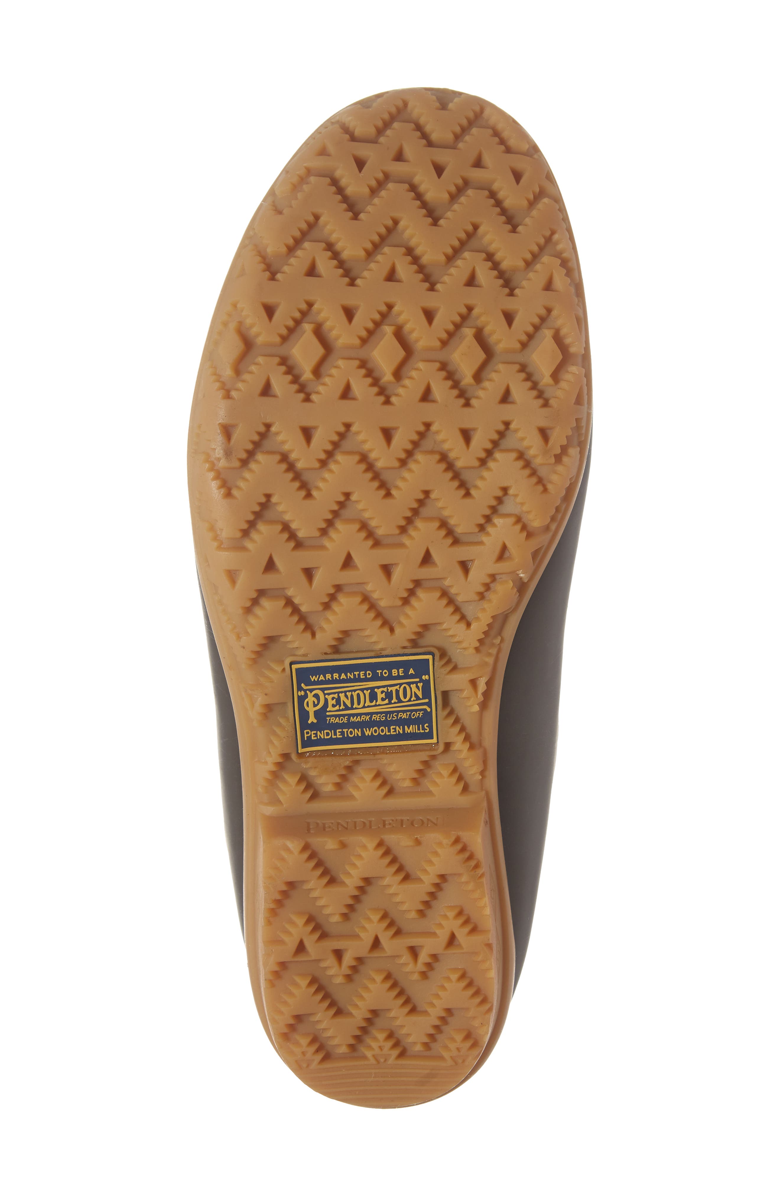 Waterproof Duck Boot, Alternate, color, BROWN RUBBER