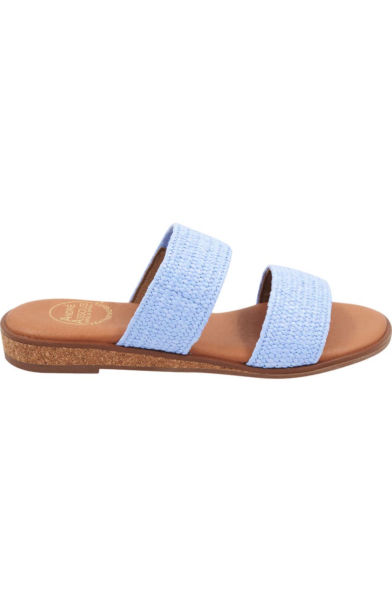 André Assous Galia Featherweights<sup>™</sup> Slide Sandal, Alternate, color, Blue