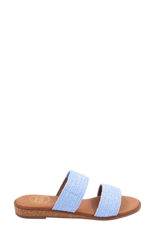 Andre Assous André Assous Galia Featherweights™ Slide Sandal In Blue