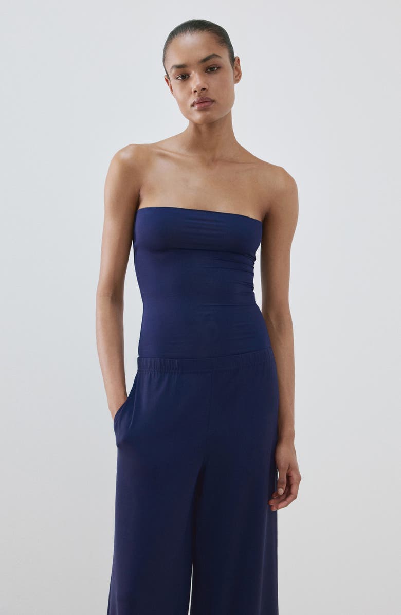MANGO Flowy Straight Leg Pants, Alternate, color,