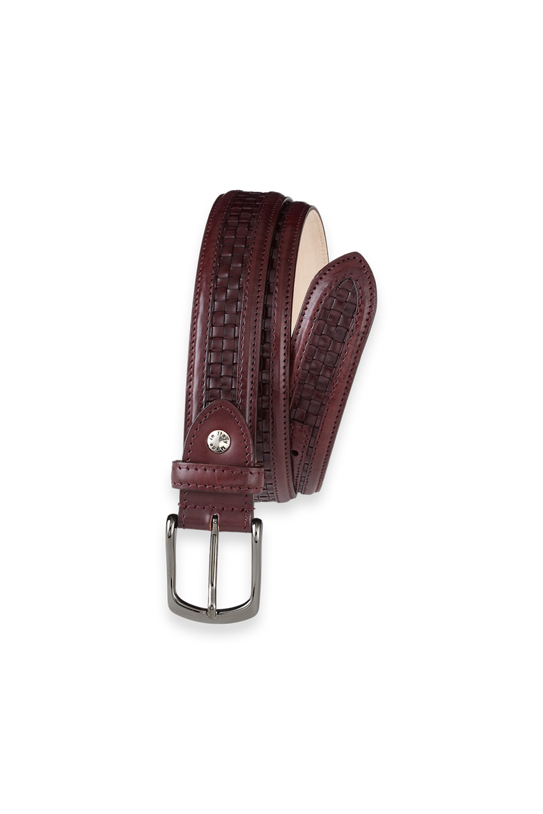 Everett Belt, Main, color, Cordovan