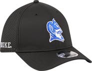 New Era Men's New Era  Black Duke Blue Devils 39THIRTY M-Crown Flex Fit Hat