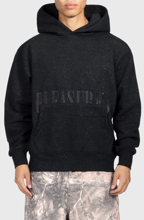 Starry Onyx Oversize Fleece Hoodie