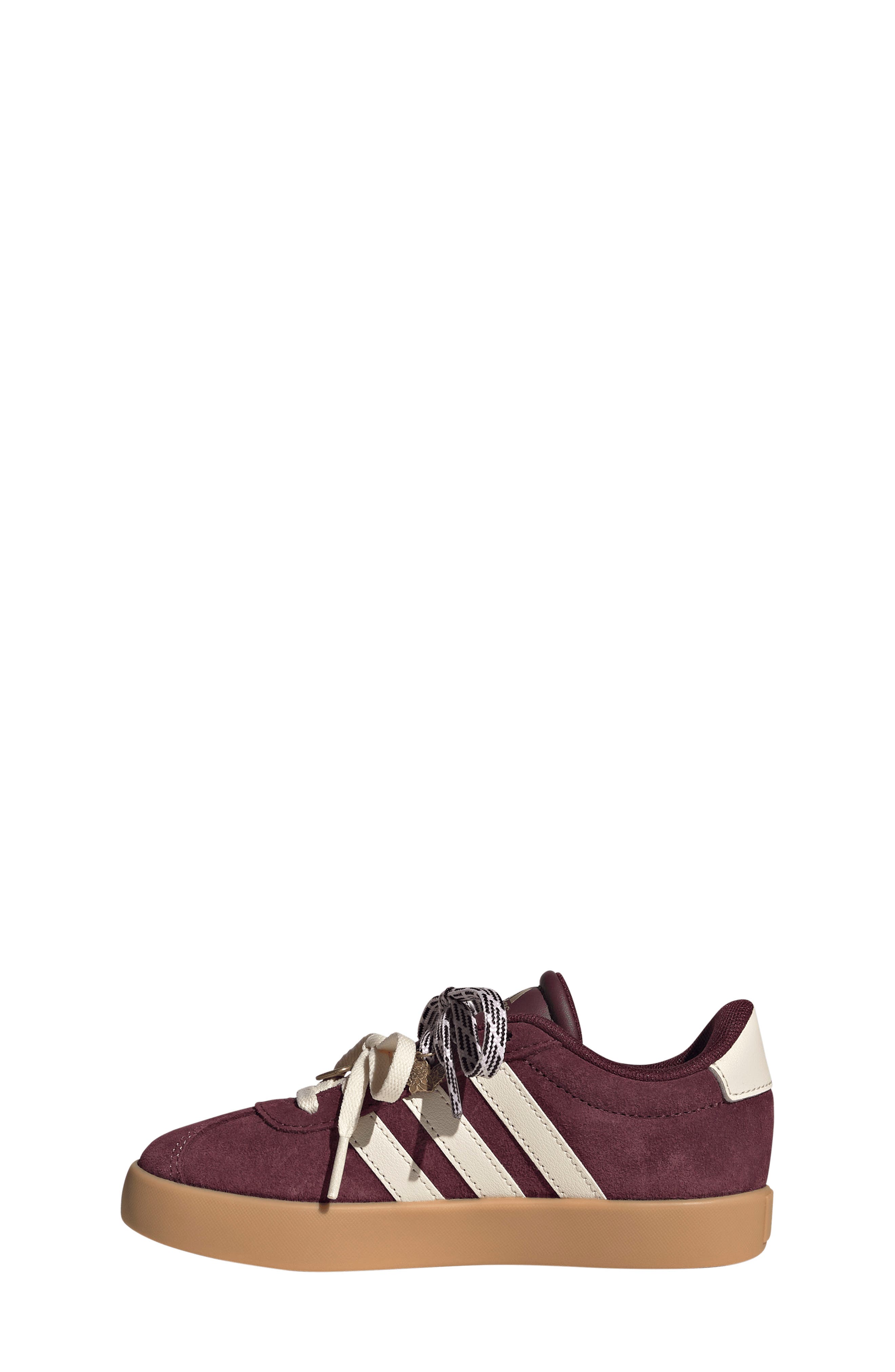 Kids' VL Court 3.0 Sneaker, Alternate, color, MAROON/ WHITE/ CLEAR PINK