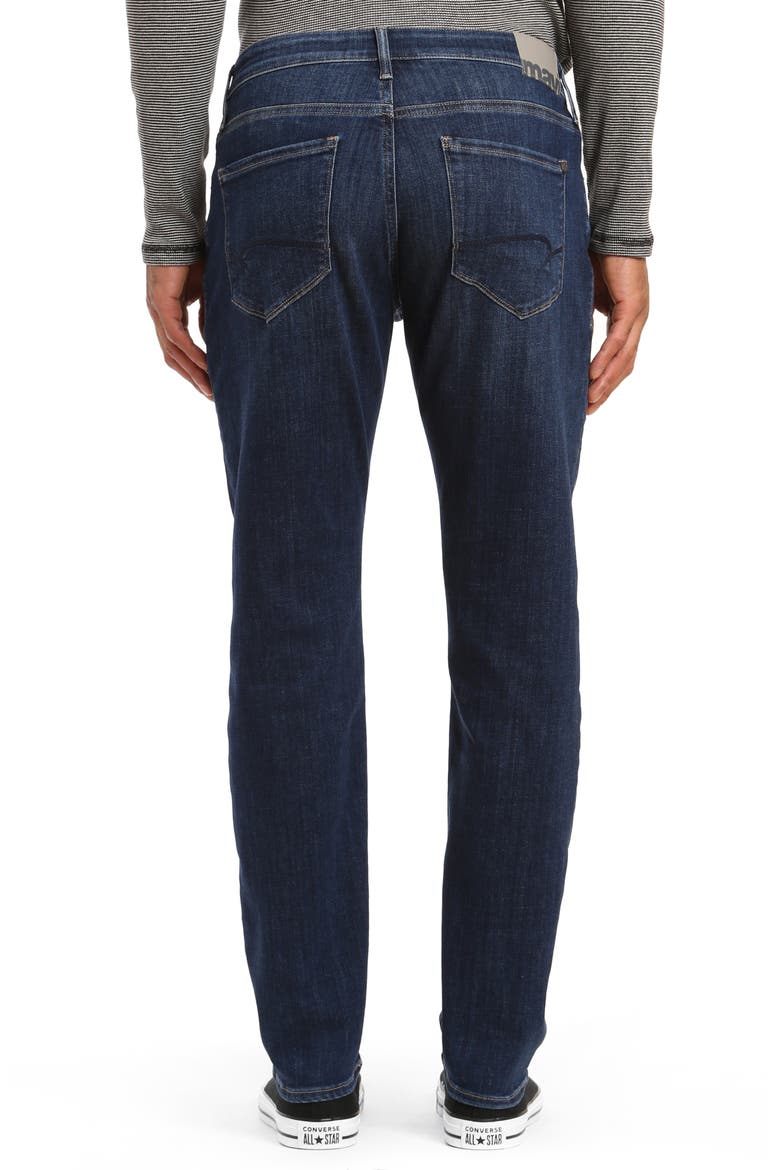 Zach Straight Leg Jeans, Alternate, color, DARK FEATHER BLUE