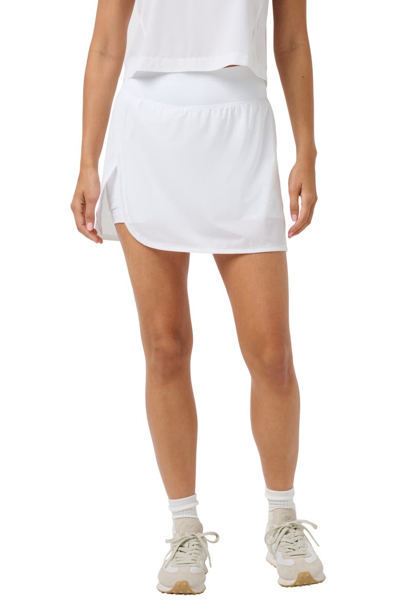 TravisMathew Shifting Sands Golf Skort, Main, color, White
