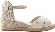 VISCATA Salina Canvas Espadrille Sandal Wedges