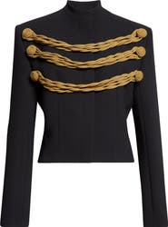 Khaite York Cord Embellished Jacket