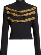 Khaite York Cord Embellished Jacket