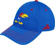 adidas Men's adidas Royal Kansas Jayhawks Slouch Adjustable Hat