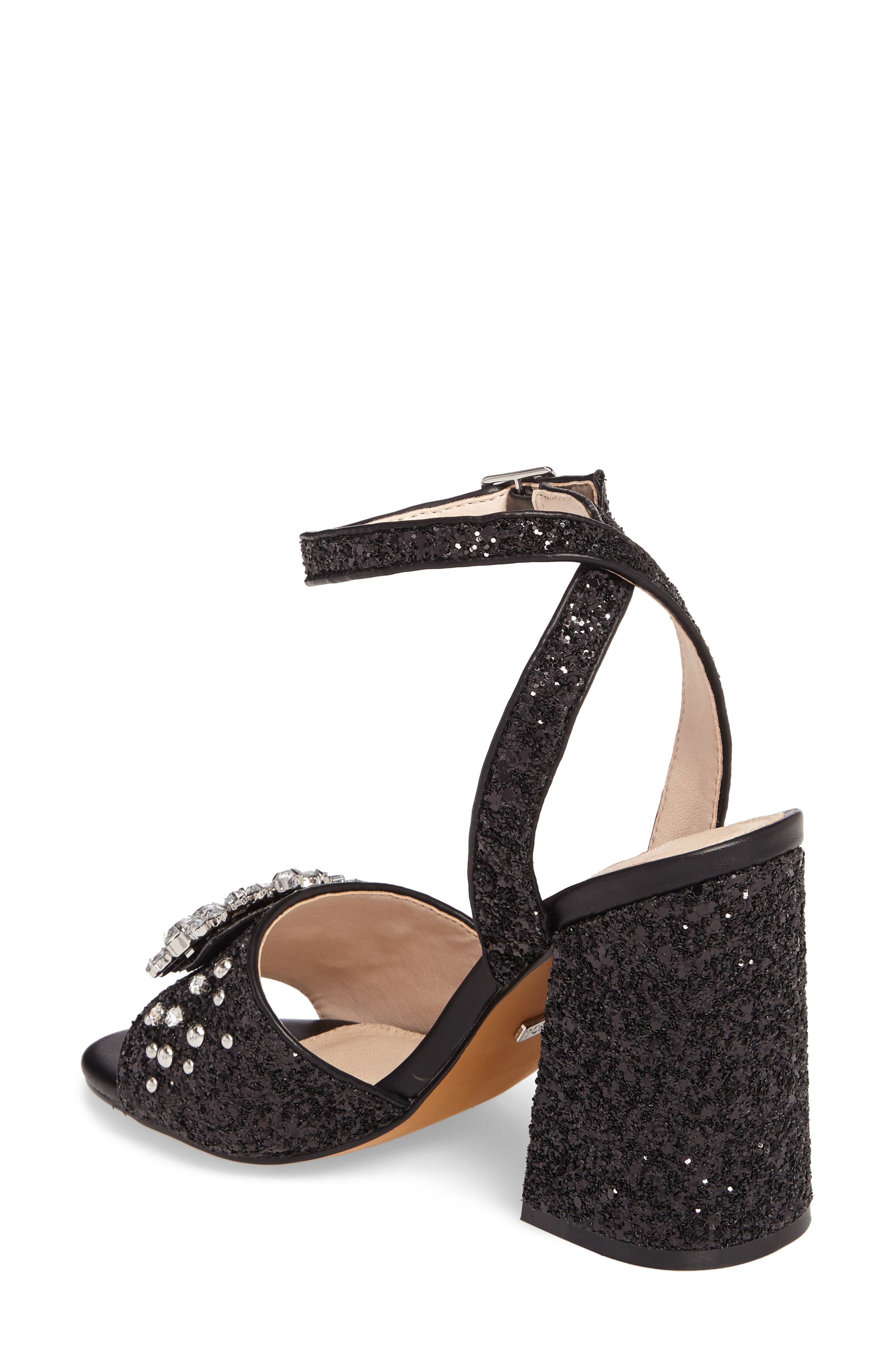 Topshop Razzle Embellished Sandal, Alternate, color, 