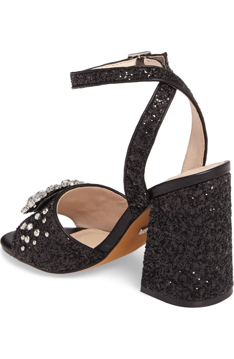 Topshop Razzle Embellished Sandal, Alternate, color,