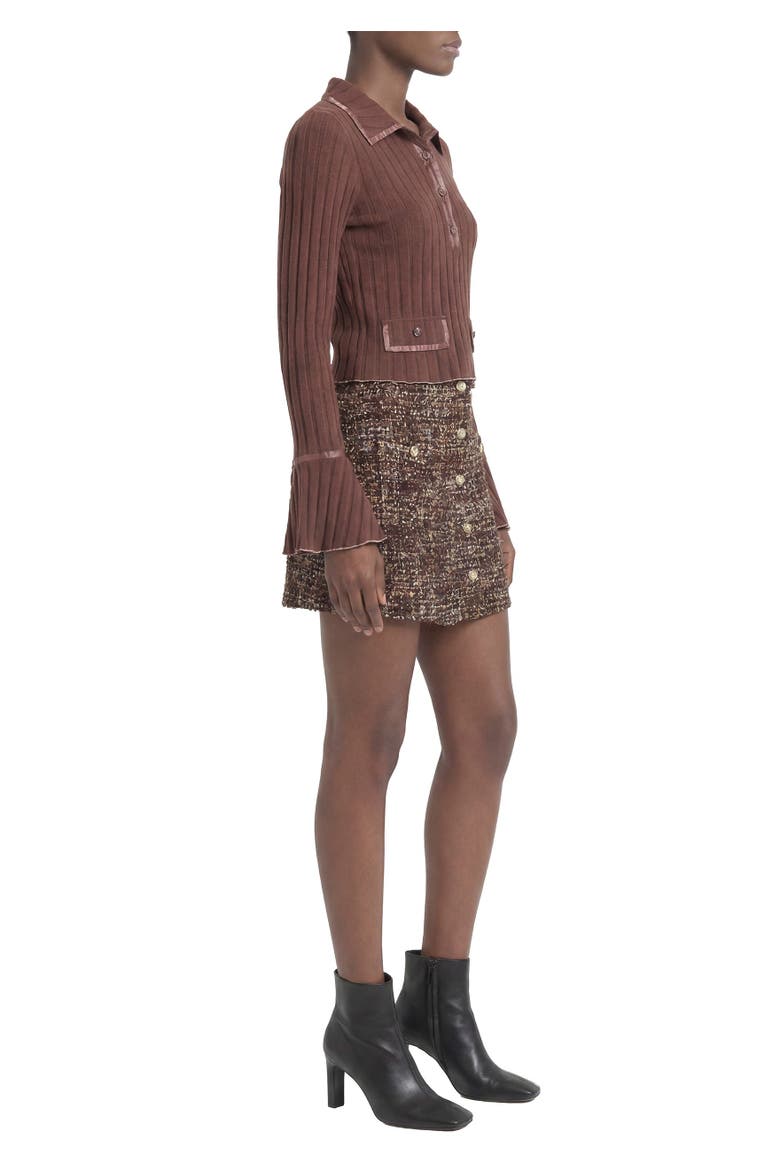 Remi Top, Alternate, color, Brown