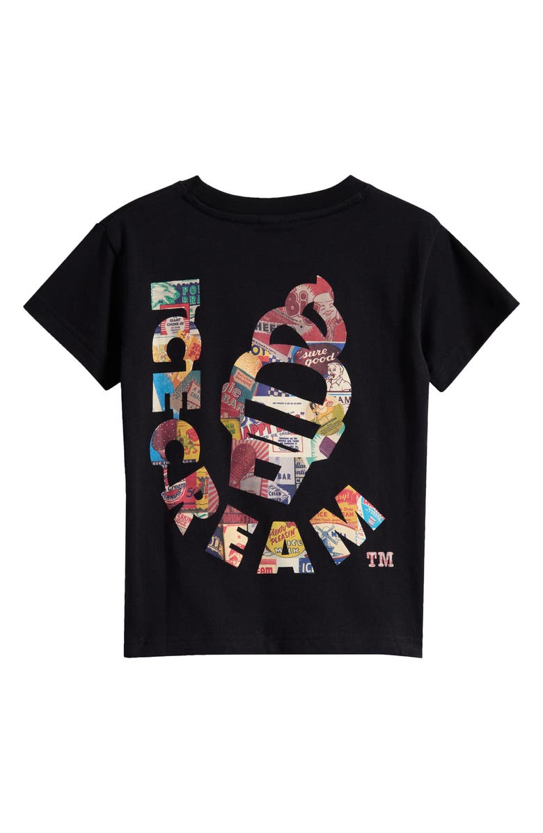 ICECREAM Kids' Collage Graphic T-Shirt, Alternate, color, 